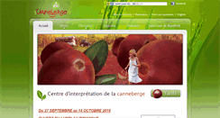 Desktop Screenshot of canneberge.qc.ca