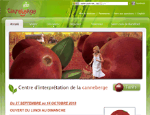 Tablet Screenshot of canneberge.qc.ca